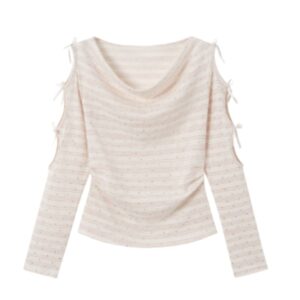 Casual Elegant Striped Long Sleeve
