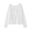 Casual Off-Shoulder Long Sleeve